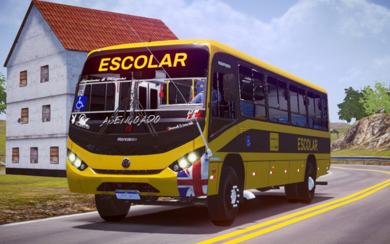 Marcopolo Senior Midi Escolar Vw Eod Euro Iii Para O Proton