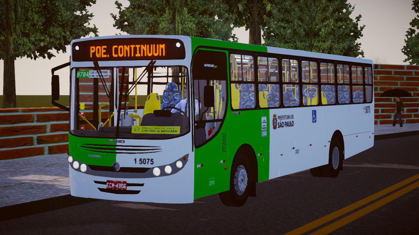 Proton Bus Simulator - Caio Apache Vip II Scania F230 HB Padrão SPTrans