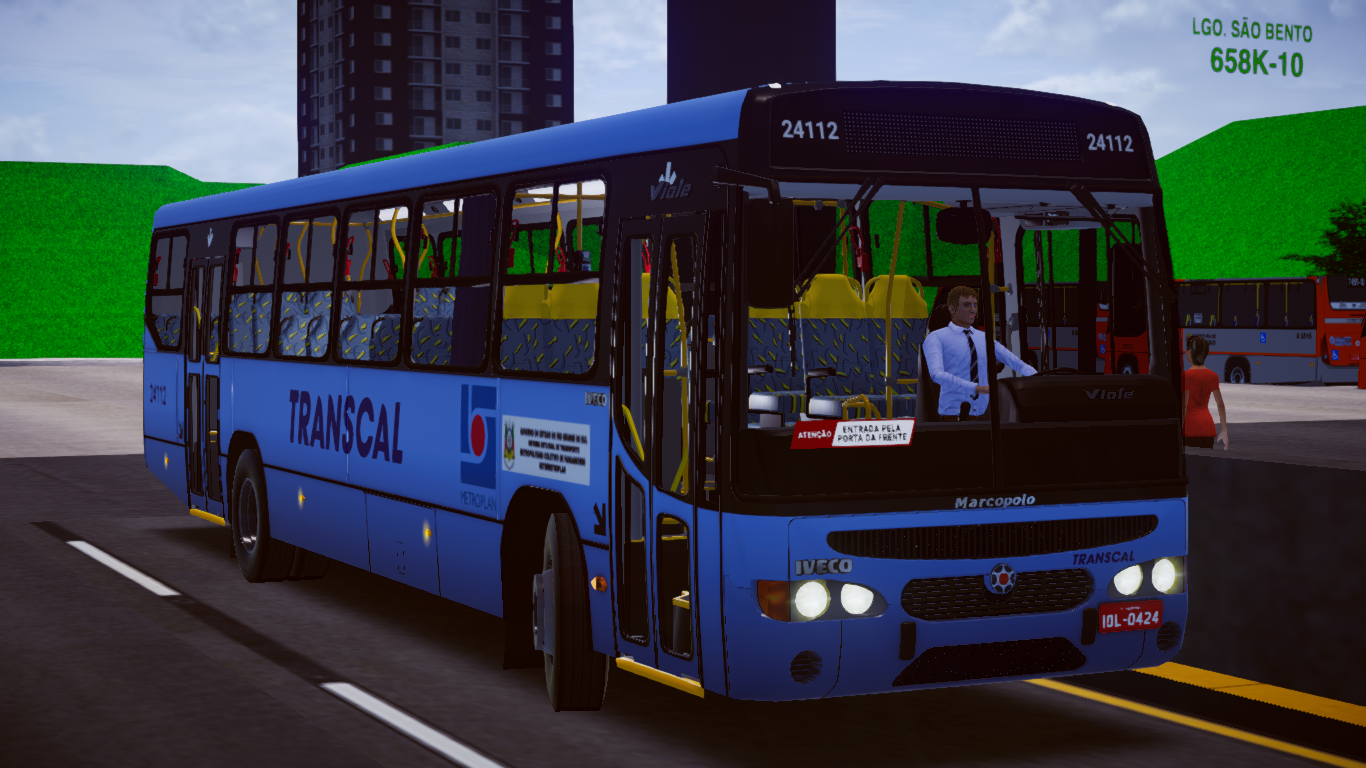 Proton Bus Simulator - Lançamento de skin escolar para Viale