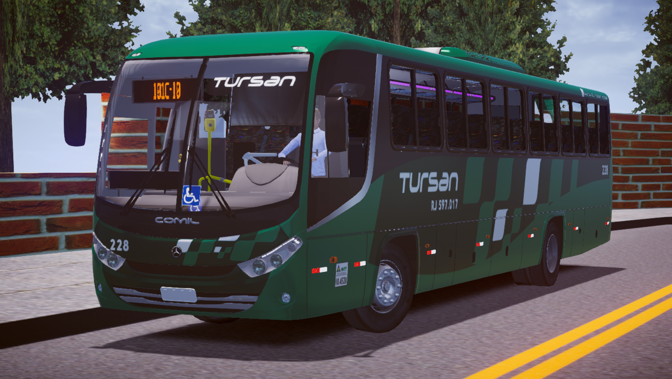 New Coach Comil Versatile Gold Driving Gameplay - Proton Bus