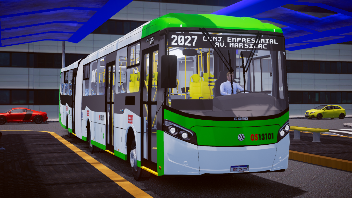 Proton Bus Simulator - Caio Millennium V Articulated Mod! 