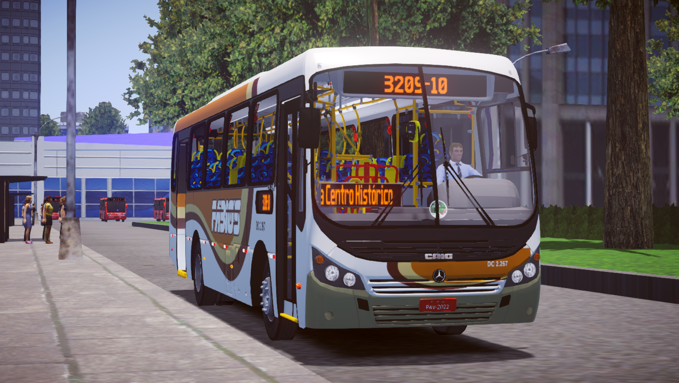 Caio Foz Super Escolar MB OF-1418 - Fase 2 Proton Bus - Lukas Gameplays