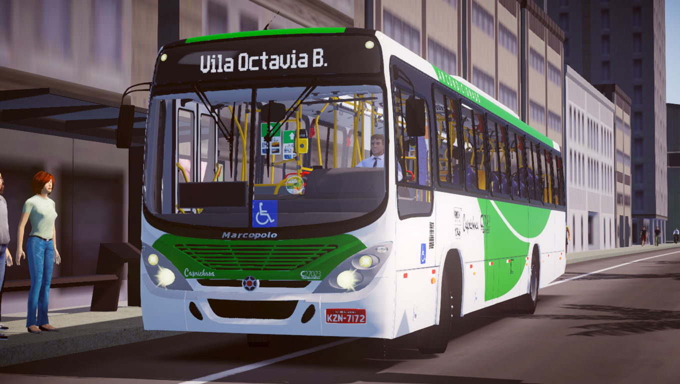 VIP IV OF 1724 ESCOLAR + MAPA ESCOLAR PROTON BUS MODS 