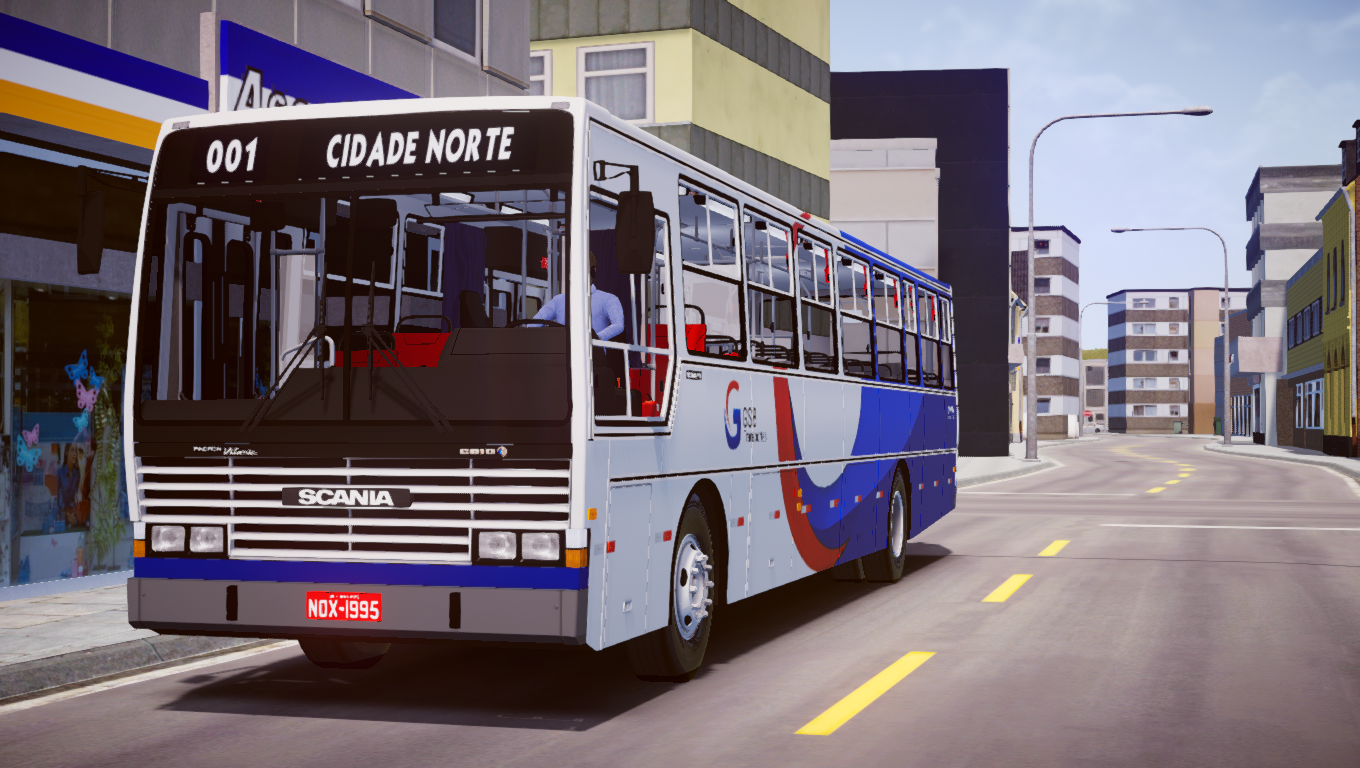 Skin escolar suja para o Caio Padron Vitoria Scania F113HL