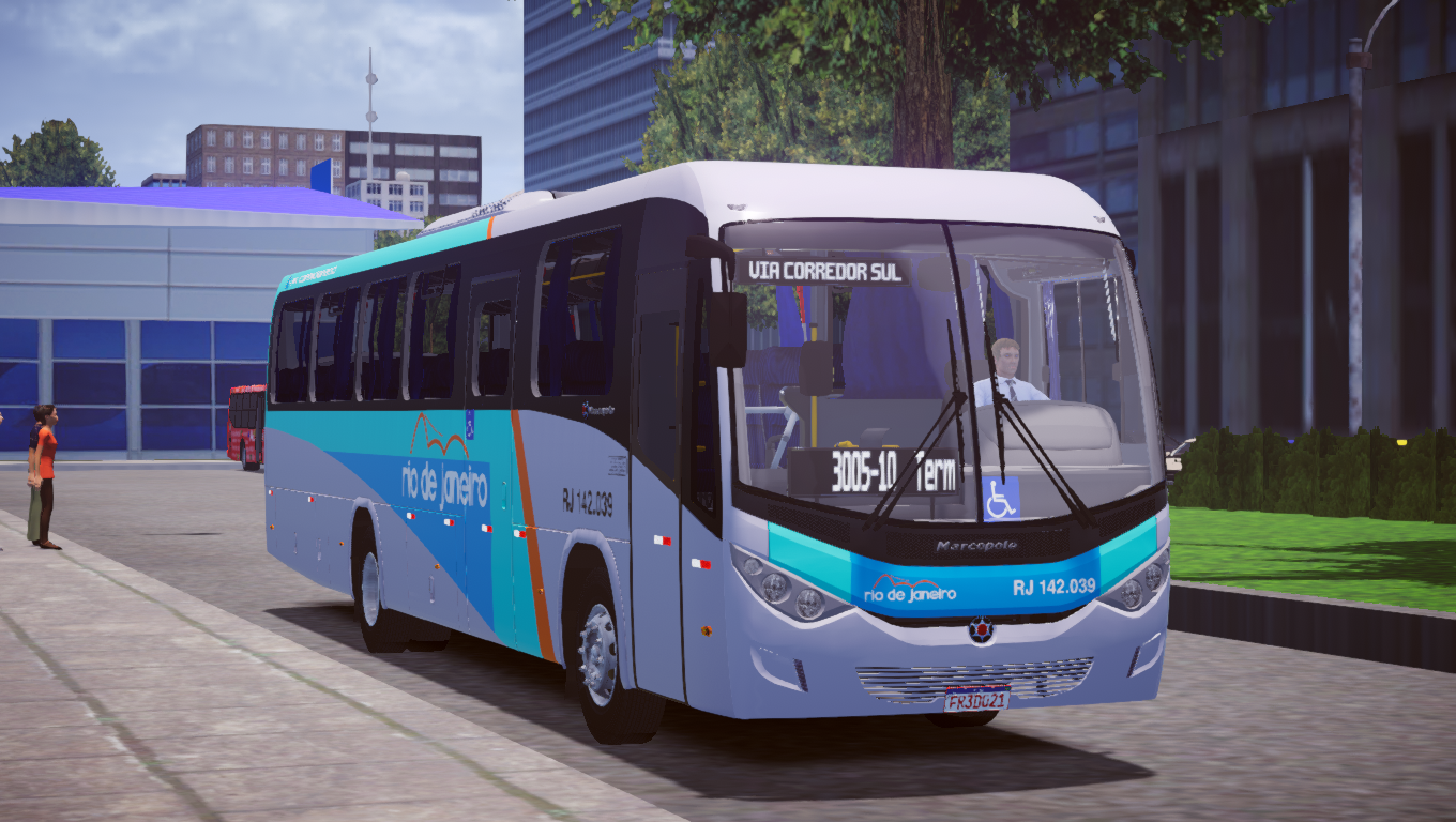 Caio Apache Vip II VW 17-230 Escolar Qualificado - Proton Bus Simulator 