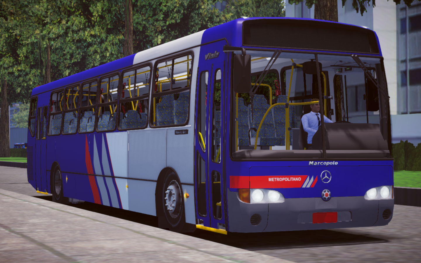 Proton Bus Simulator - Lançamento de skin escolar para Viale