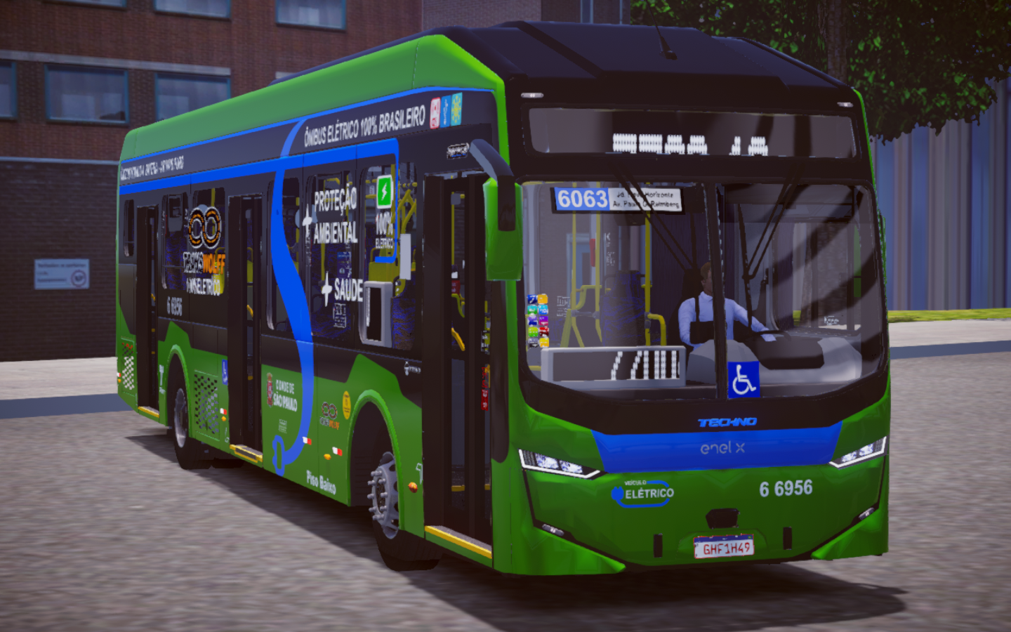 New Bus Techno Raffica With 4 Doors - Proton Bus Simulator 3.1 - Gameplay 